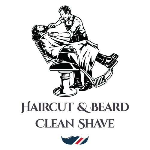 Haircut & Beard clean shave
